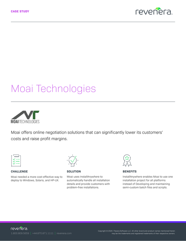 Moai Creates Flexible and Intuitive Installations with InstallAnywhere