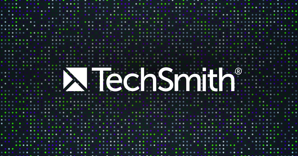 TechSmith Improves Products and User Experience