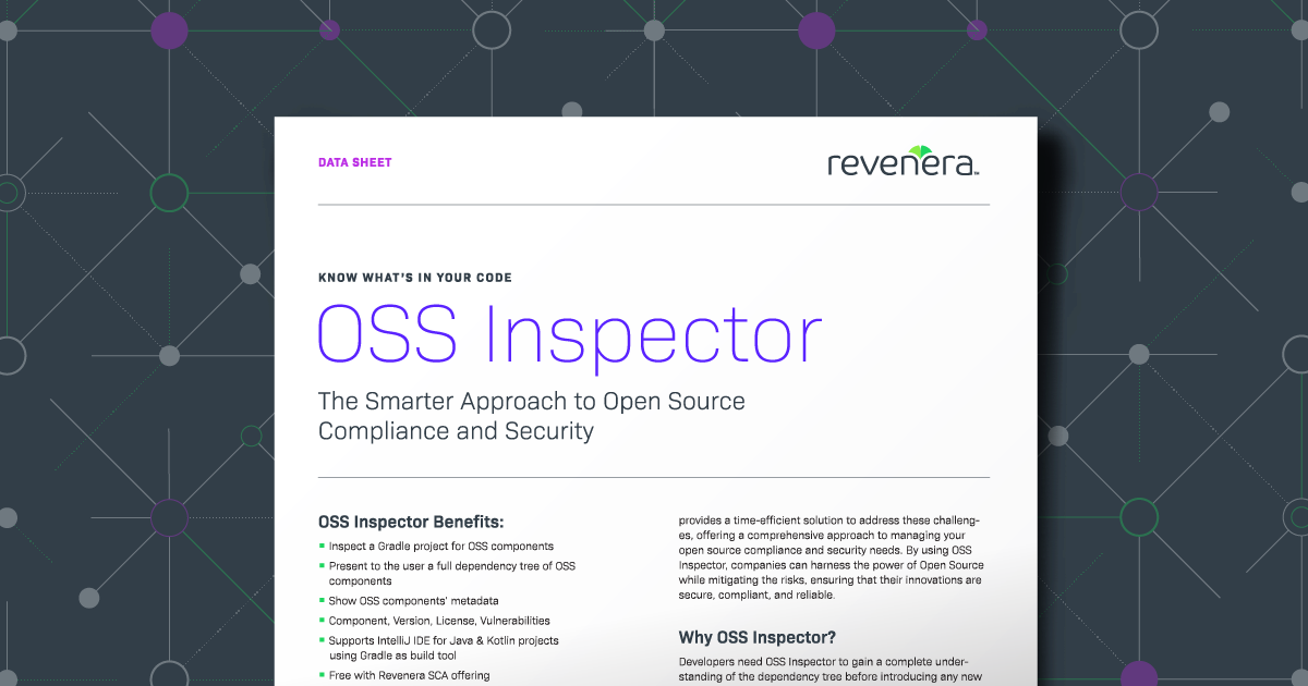 Datasheet OSS Inspector