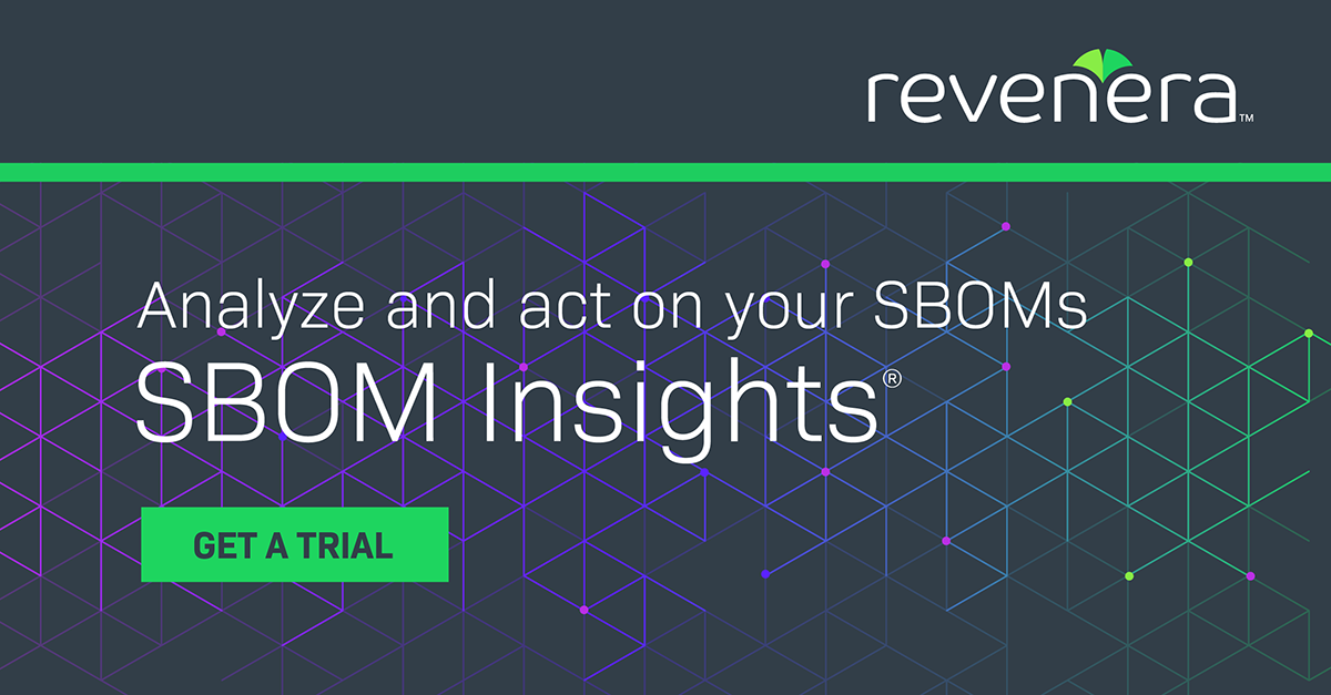 Revenera SBOM Insights 30 Day Trial