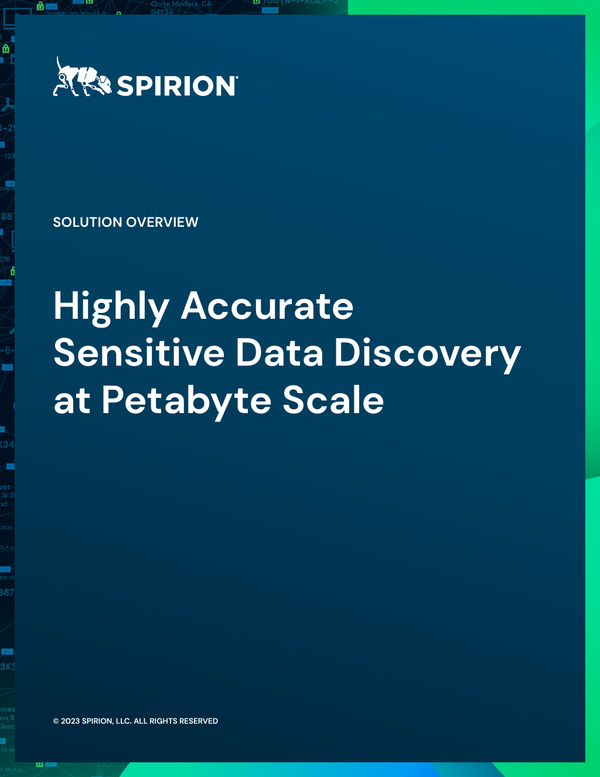 Sensitive Data Discovery At Petabyte Scale