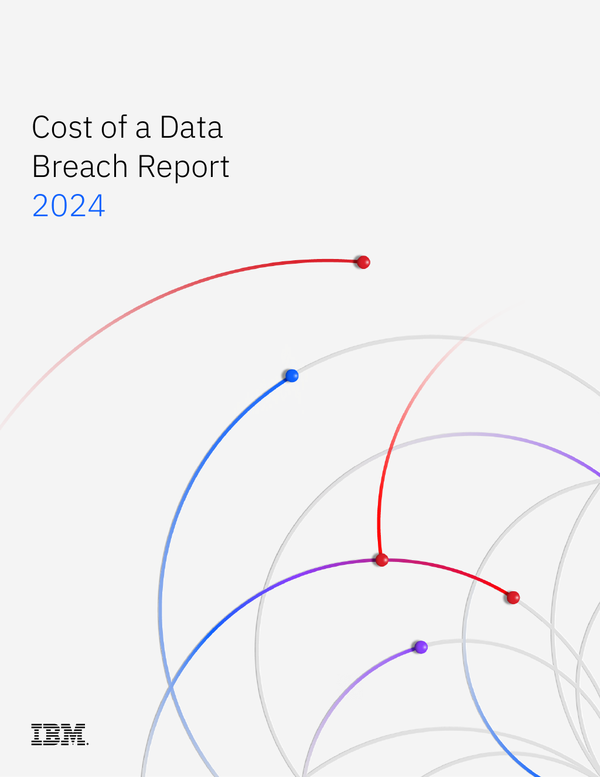 IBM Cost Of A Data Breach Report 2024