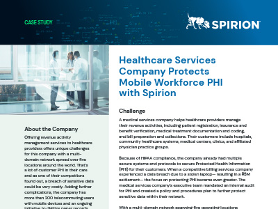 Case Study: Healthcare Services Company