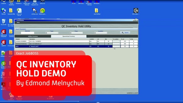 QC Inventory Demo