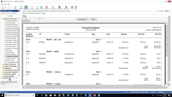 Material Transaction User Tracking Utility Webinar