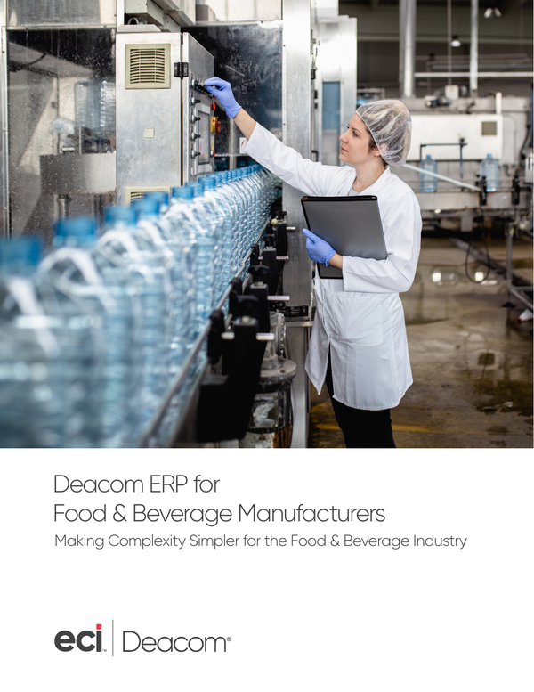 Deacom ERP for Food & Beverage Manufacturers