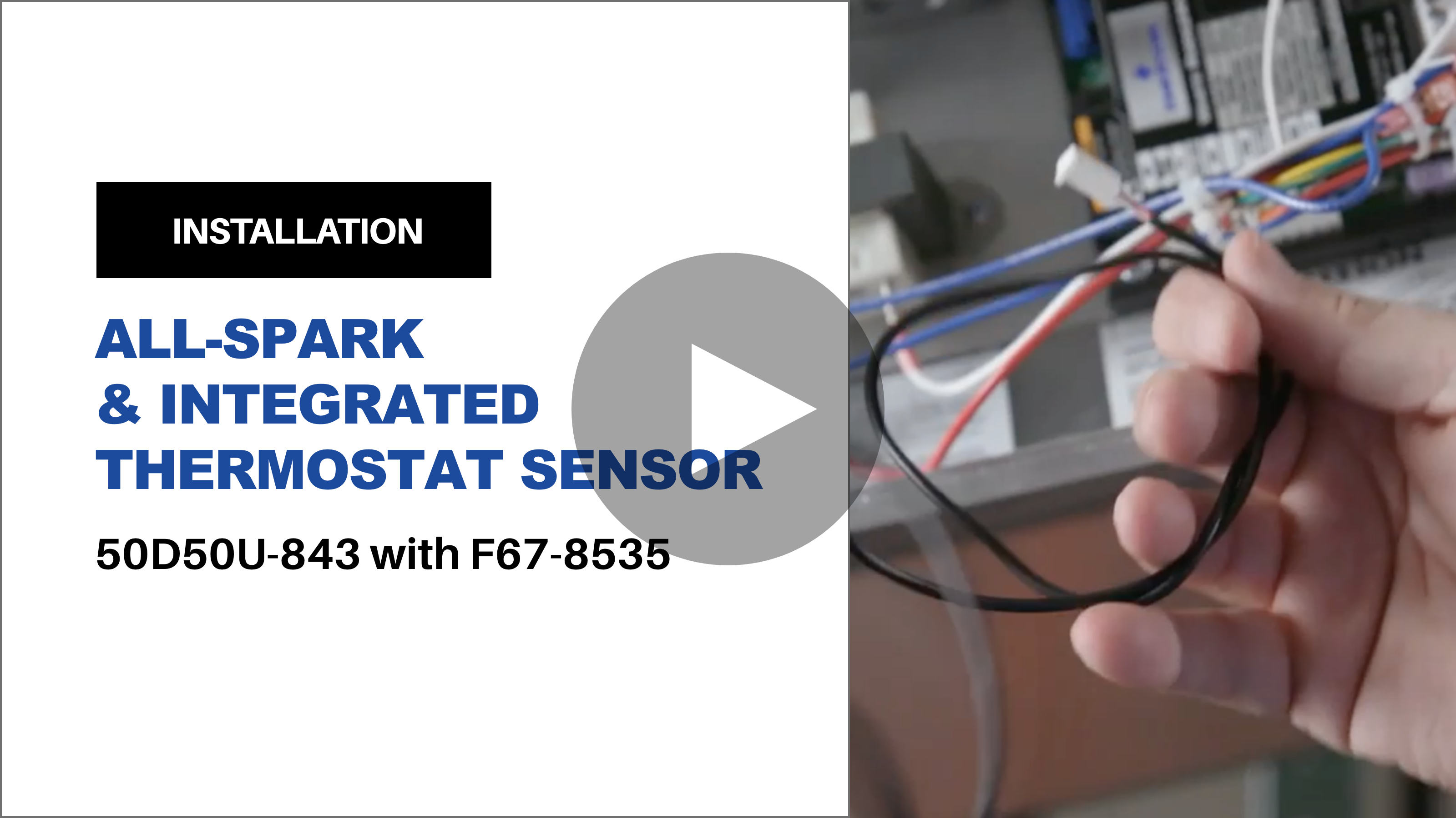 All-Spark & Thermostat Sensor Install