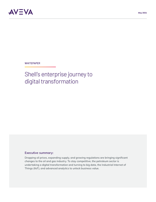 [White Paper] Shell’s Enterprise Journey to Digital Transformation