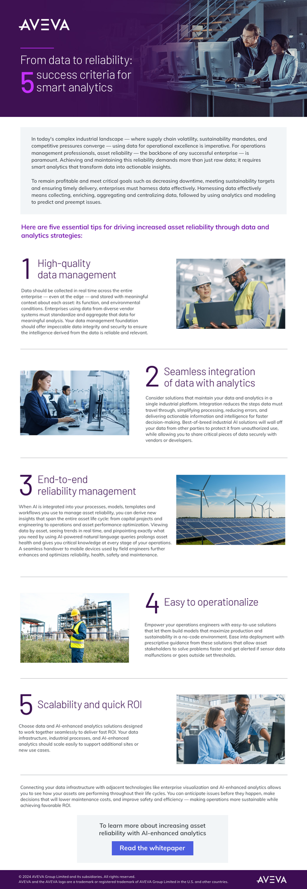 [Infographic] From data to reliability: 5 success criteria for smart ...