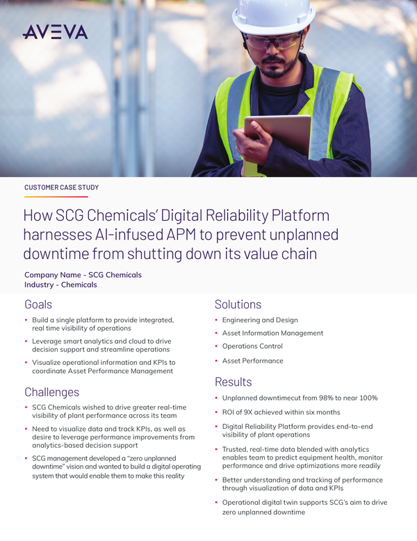 [Success Story] SCG Chemicals - Digital Reliability Platform