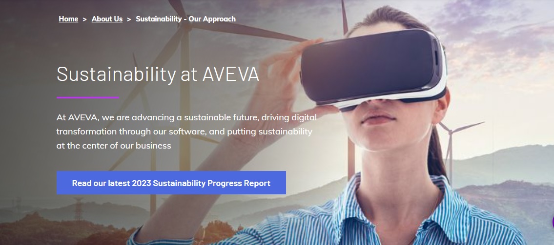 [Webpage] AVEVA Sustainability Resources