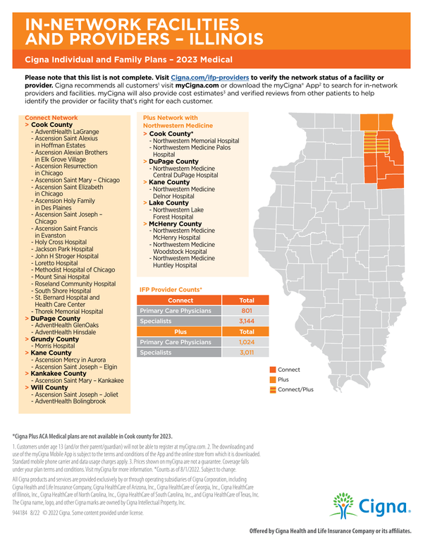 Cigna IFP Providers Illinois