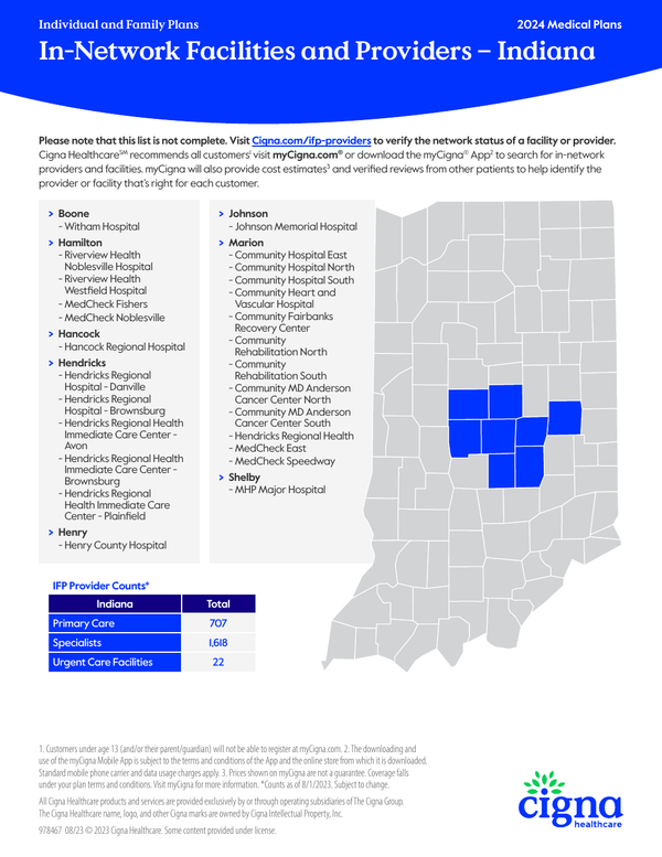 Cigna Healthcare State Hospitals IL