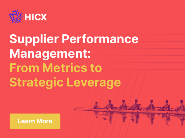 Supplier Performance Management Whitepaper