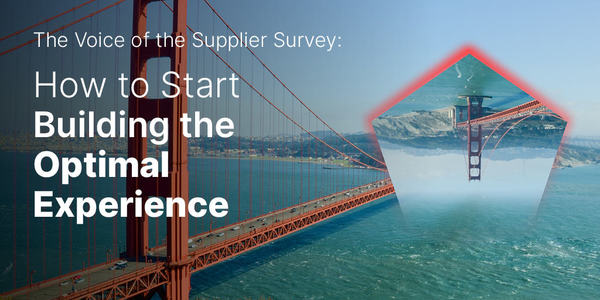 How To Start Building The Optimal Supplier Experience