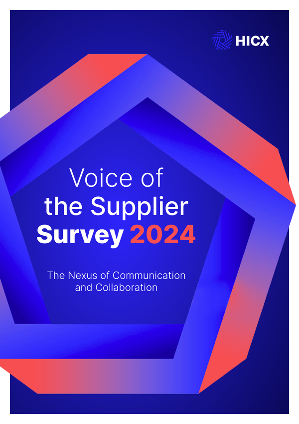 Voice of the Supplier Survey 2024