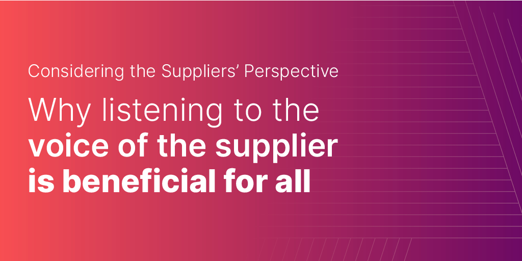 Infographic: The Voice Of The Supplier Report