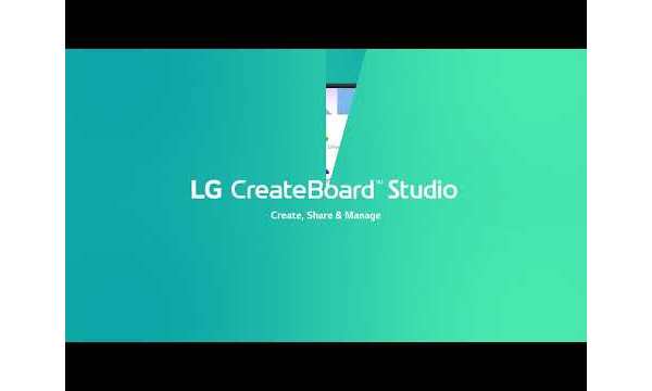 LG CreateBoard TR3DK Series
