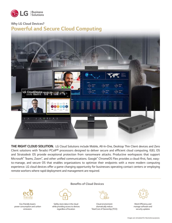 Why LG Cloud Devices?