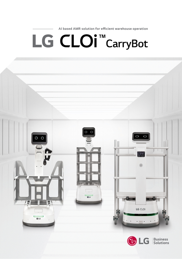 LG CLOi™ CarryBot: AI based AMR Solution for Efficient Warehouse Operation