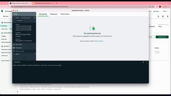 mongodb atlas online archive