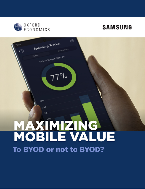 Maximizing Mobile Value: To BYOD or not to BYOD?
