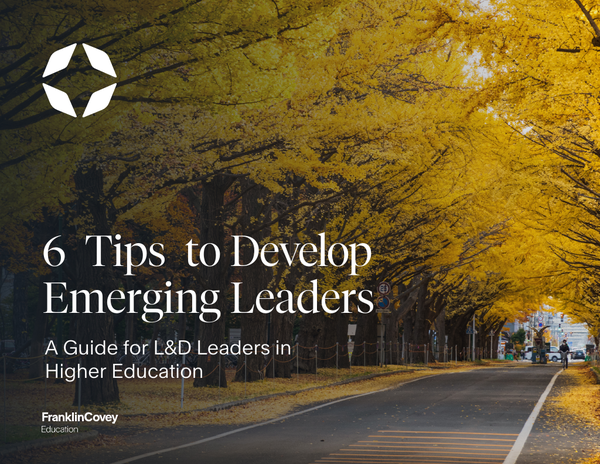 6 Tips To Develop Emerging Leaders in Higher Education PDF
