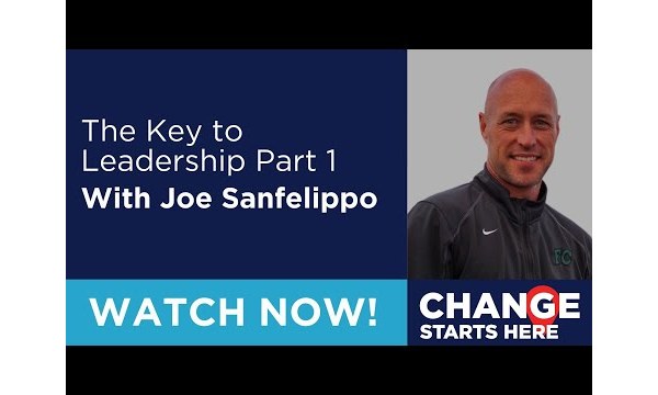 The Key to Leadership: A Discussion with Dr. Joe Sanfelippo Part 1