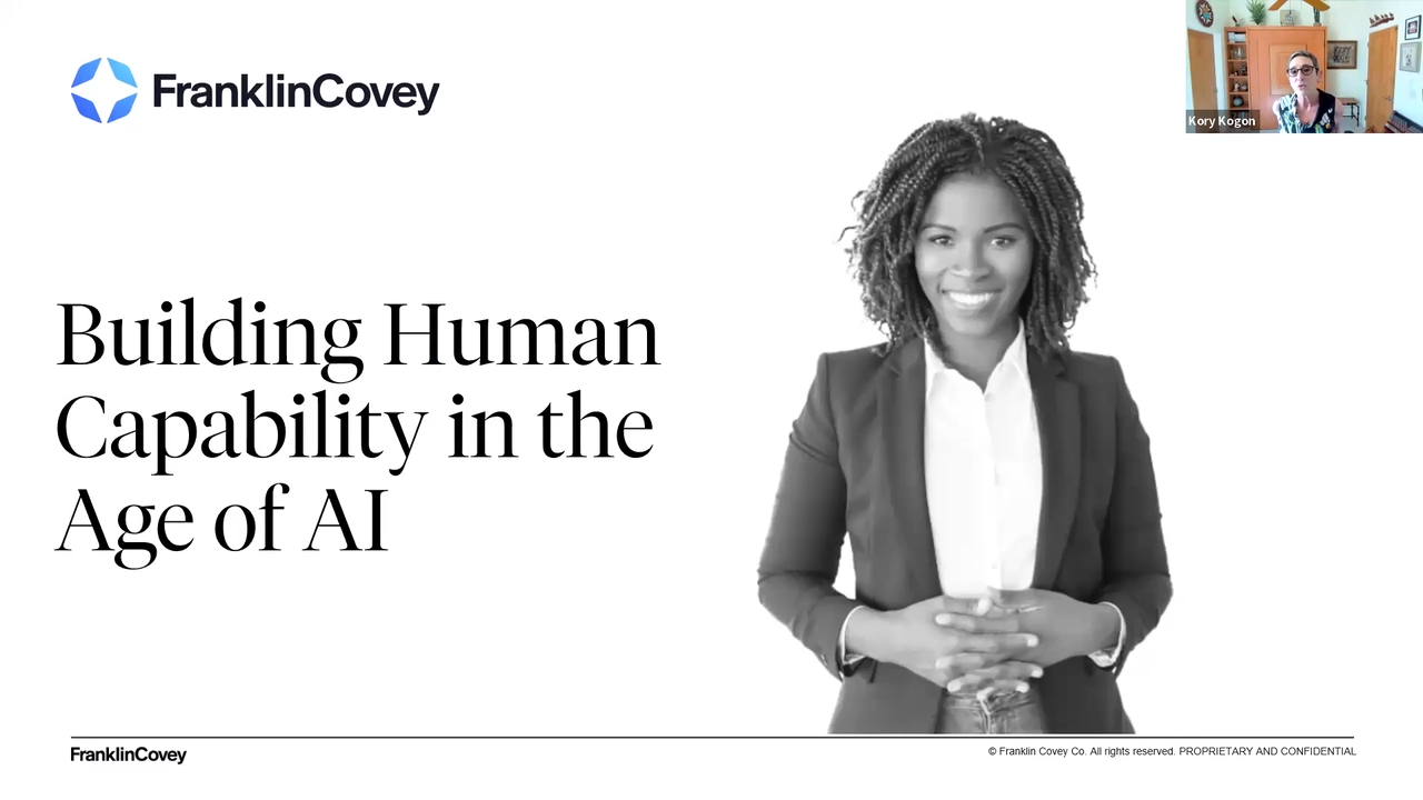 Building Human Capability in the Age of AI