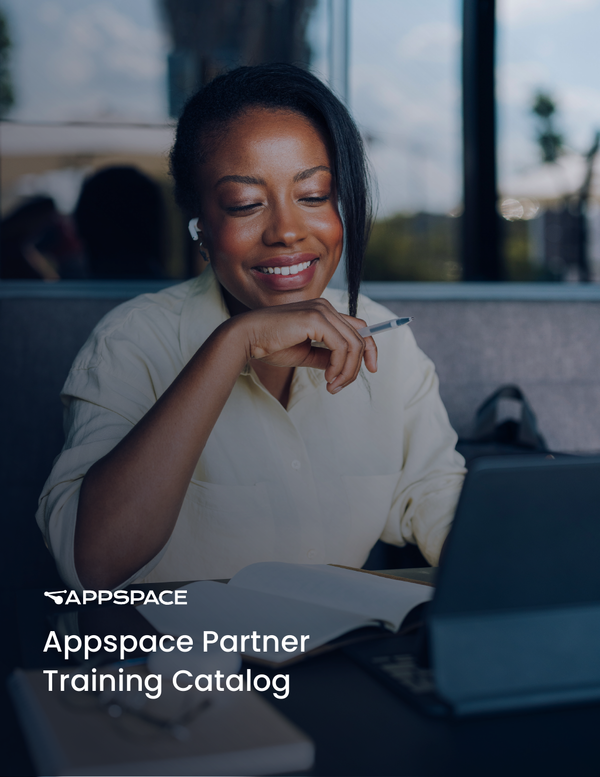Appspace Partner Training Catalog