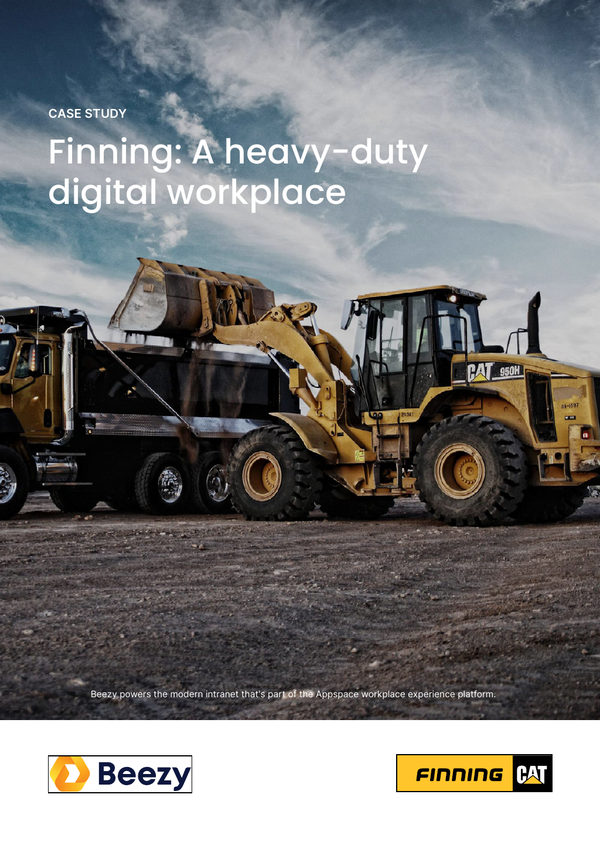 Finning and Appspace Intranet Story