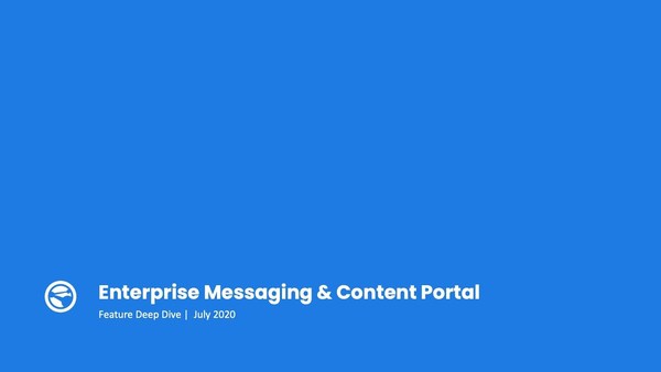 Appspace 8 Feature Deep Dive: Enterprise Messaging and Content Portal