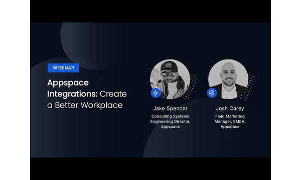 Appspace Integrations Create a Better Workplace