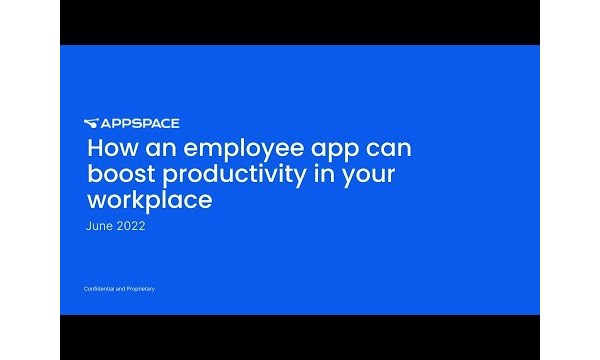 How an Employee App can Boost Productivity in any Workplace