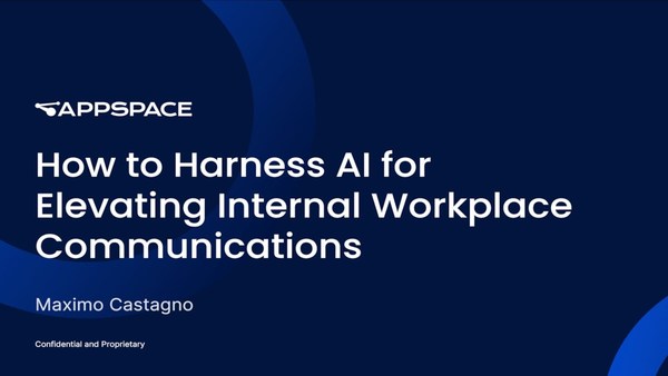 How to Harness AI for Elevating Internal Workplace Communications