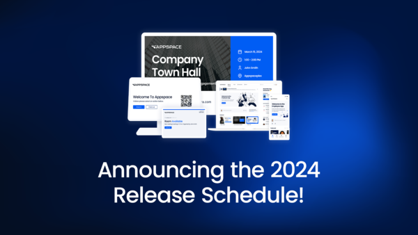 Announcing the 2024 Release Schedule!