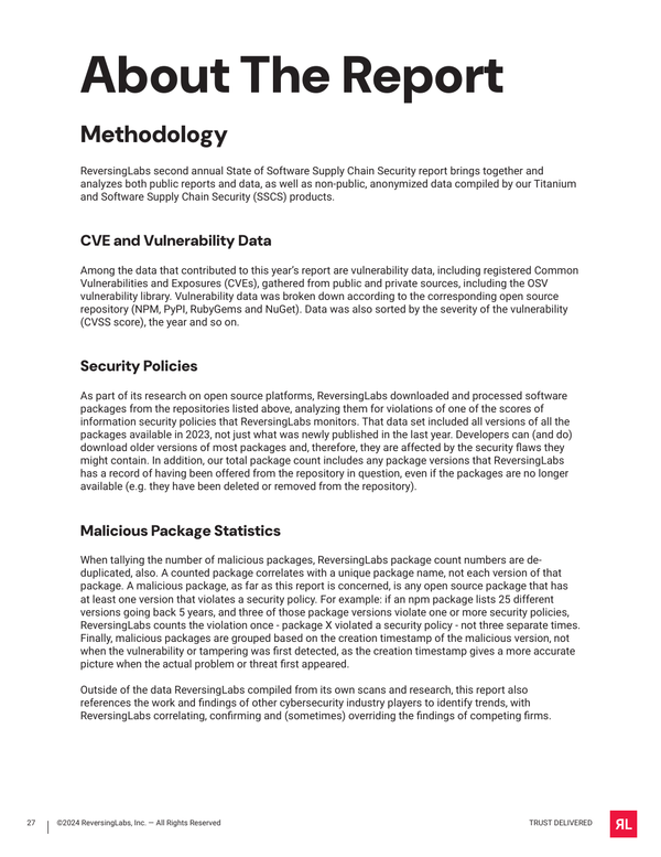 Chapter 9: Methodology