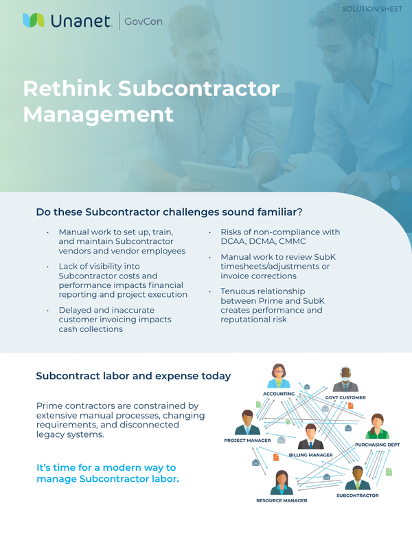 Rethink Subcontractor Management