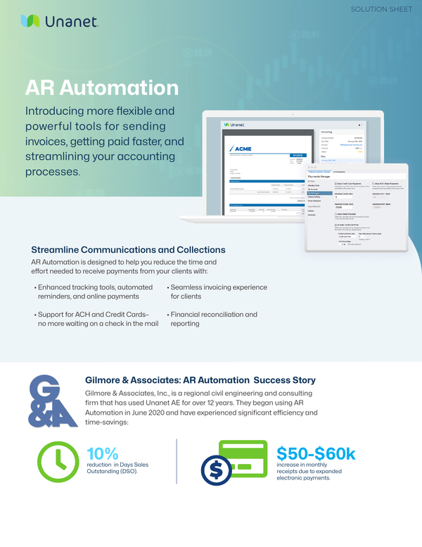 Unanet AR Automation