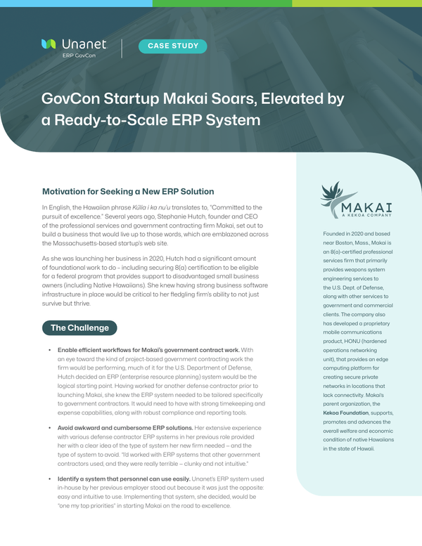 GovCon Startup Makai Soars