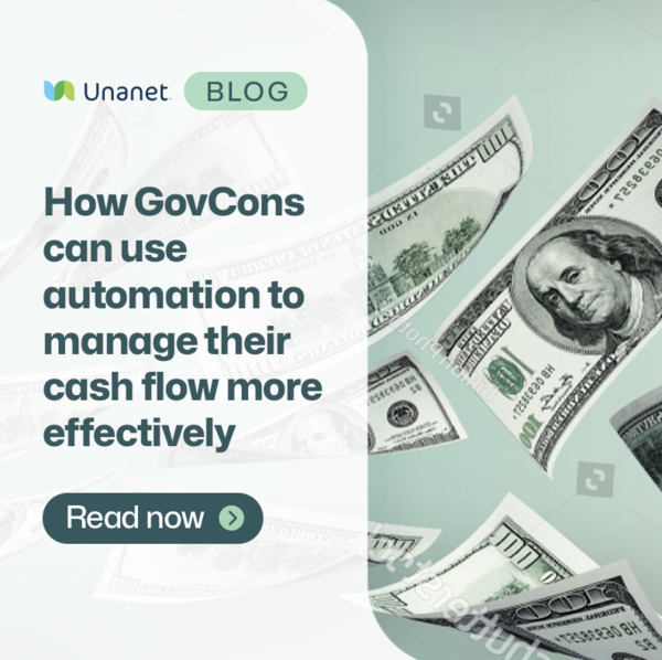 How GovCons can use automation to manage their cash flow more effectively