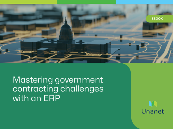 Mastering government  contracting challenges  with an ERP