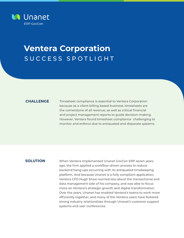 Ventera Corporation: Success Spotligt