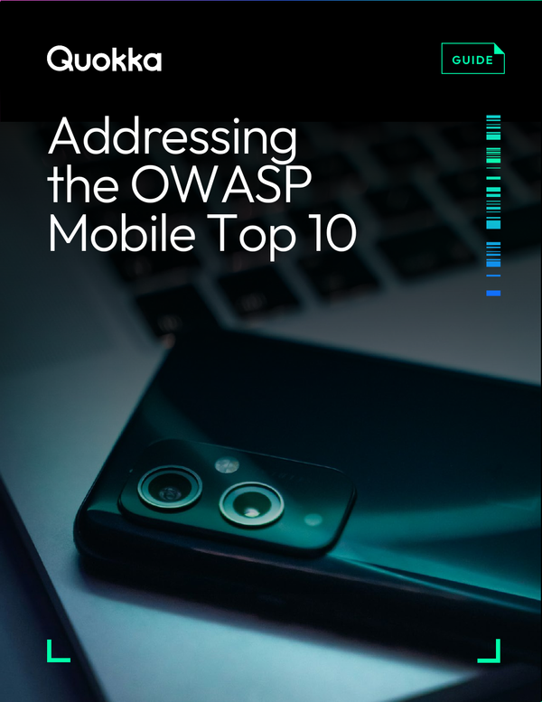 Addressing the OWASP Mobile Top 10