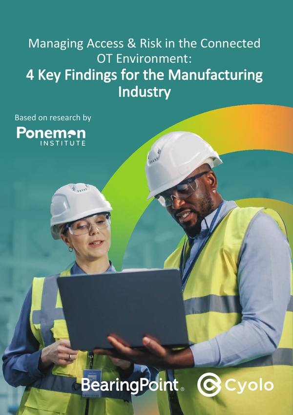 Access and Risk Management in Connected OT: 4 Key Findings for Manufacturing Industry