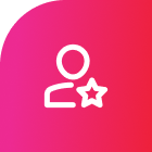 Person and star icon