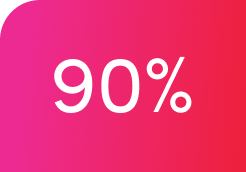 90%