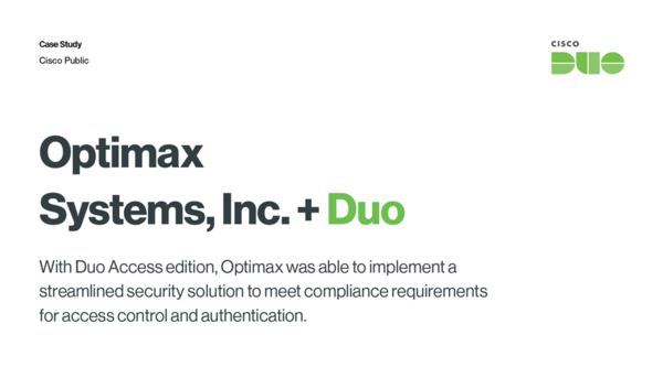 Optimax Systems Inc.