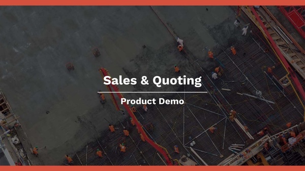 Sales and Quoting