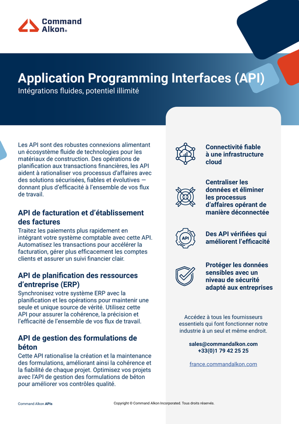 APIs French